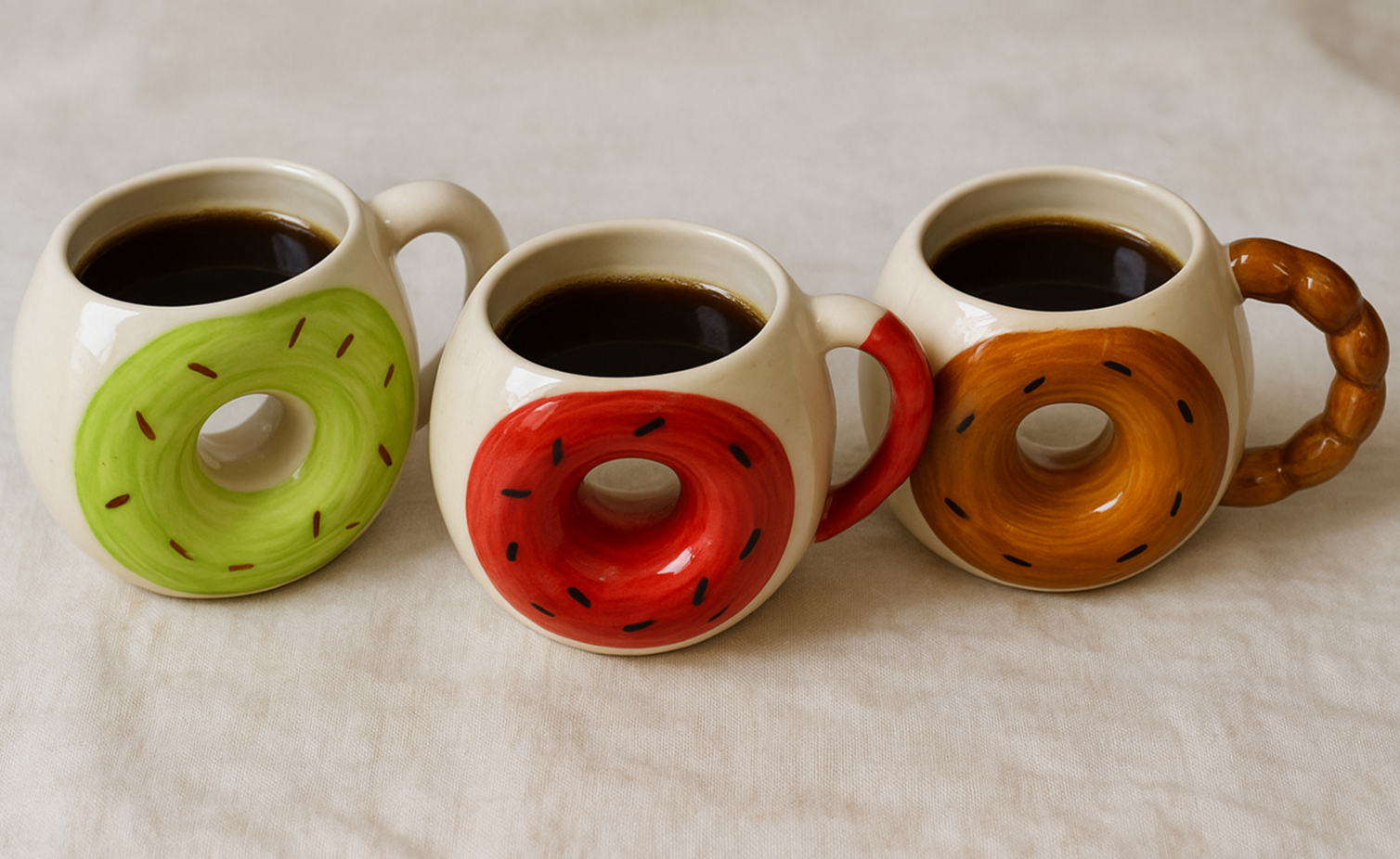 Donut Coffee Cup (set of 1)| Pinterest Inspired Design