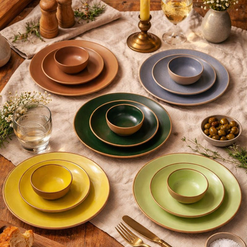 Ceramic Plate Set of 3 | Ceramic