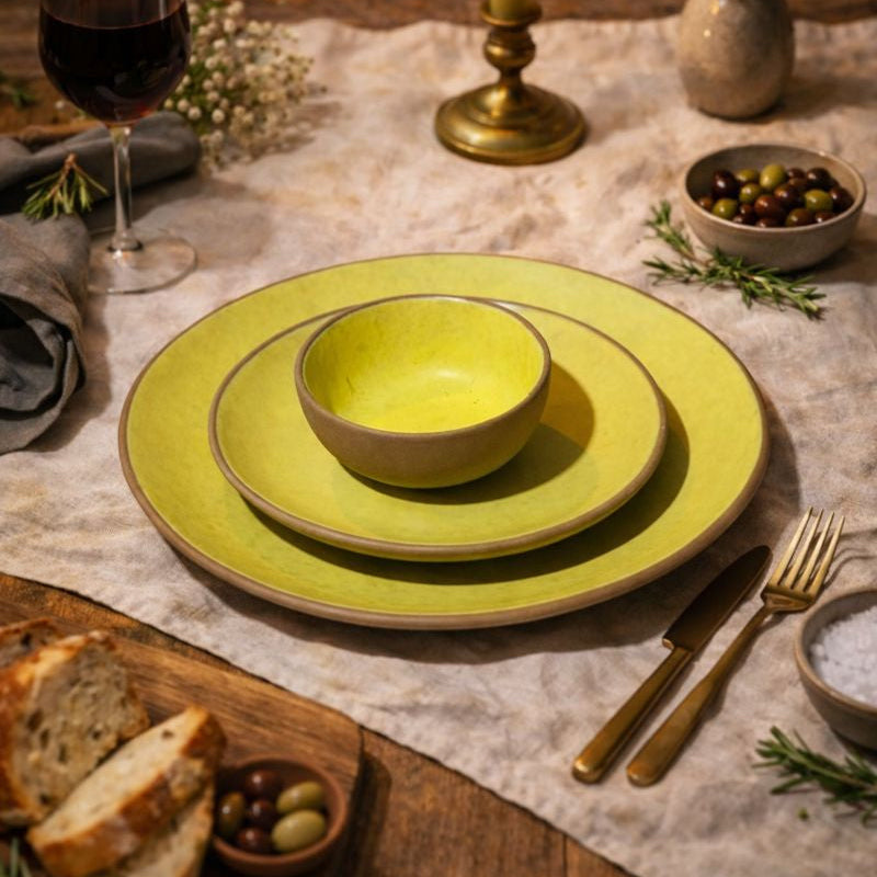 Ceramic Plate Set of 3 | Ceramic