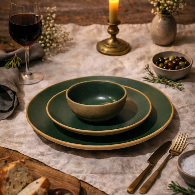 Ceramic Plate Set of 3 | Ceramic