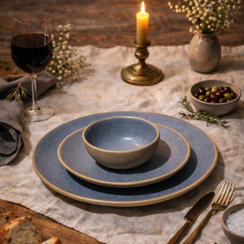 Ceramic Plate Set of 3 | Ceramic