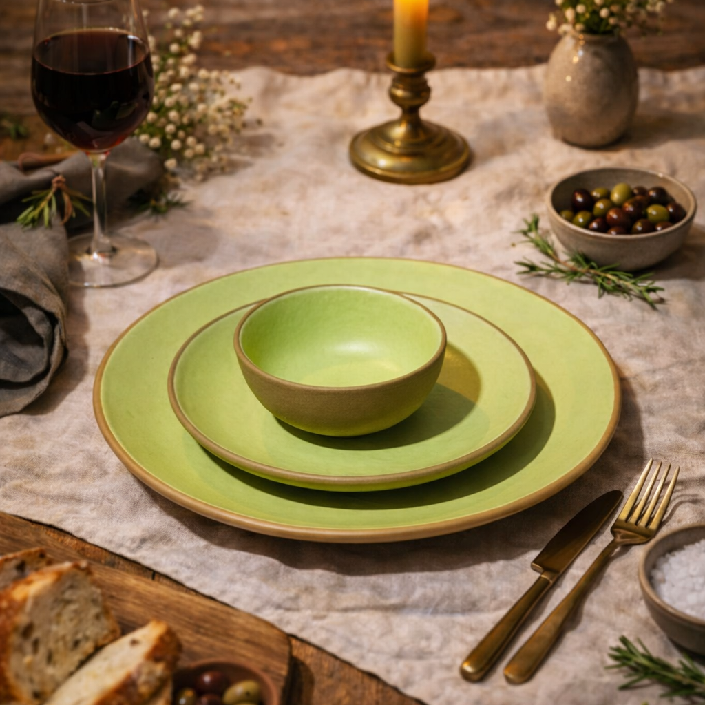 Ceramic Plate Set of 3 | Ceramic