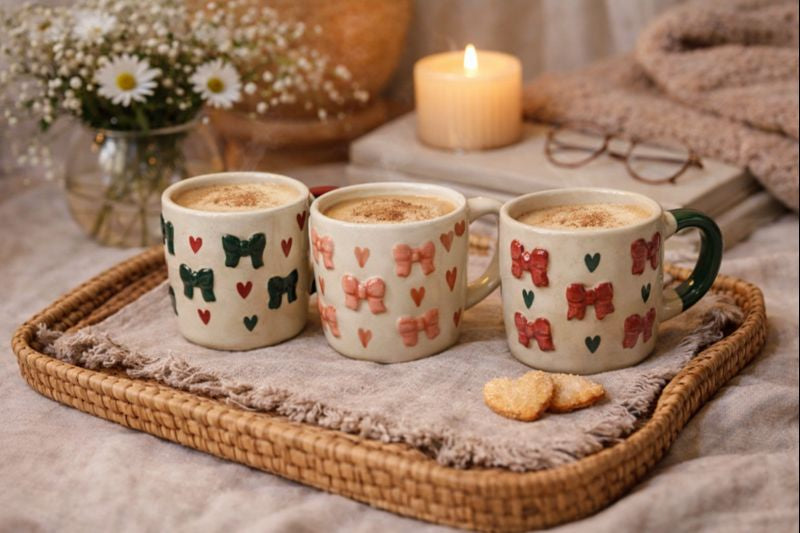 Mini Bow Cup (set of 1)| Pinterest Inspired Design
