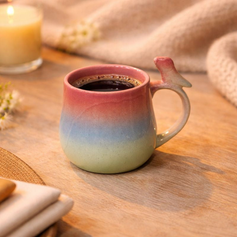 Blooming Bird Coffee Cup Set (set of 1)| Pinterest Inspired Design