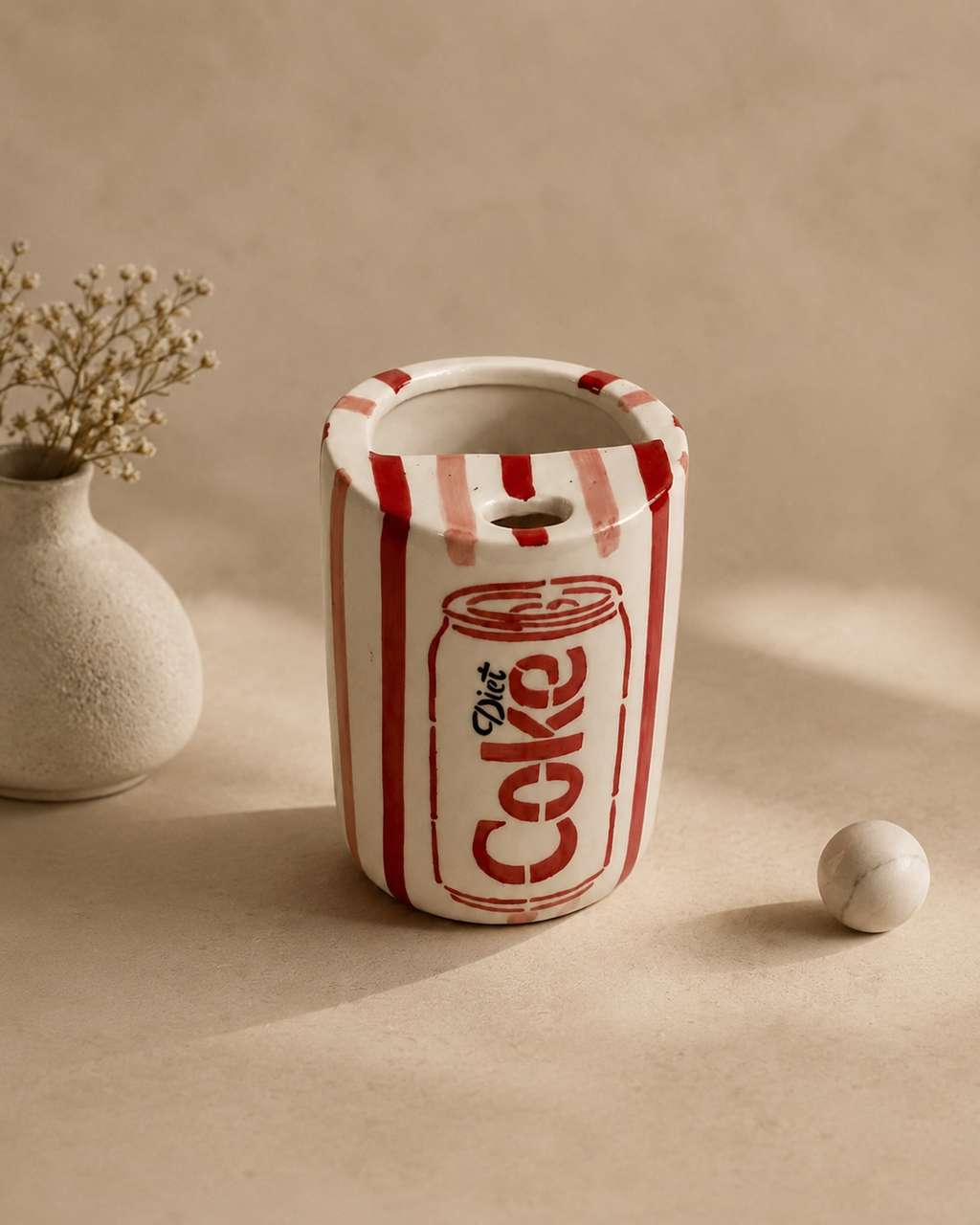 Coke Tumbler Ceramic Cup steel straw (Set of 1) | Pinterest Inspired Design