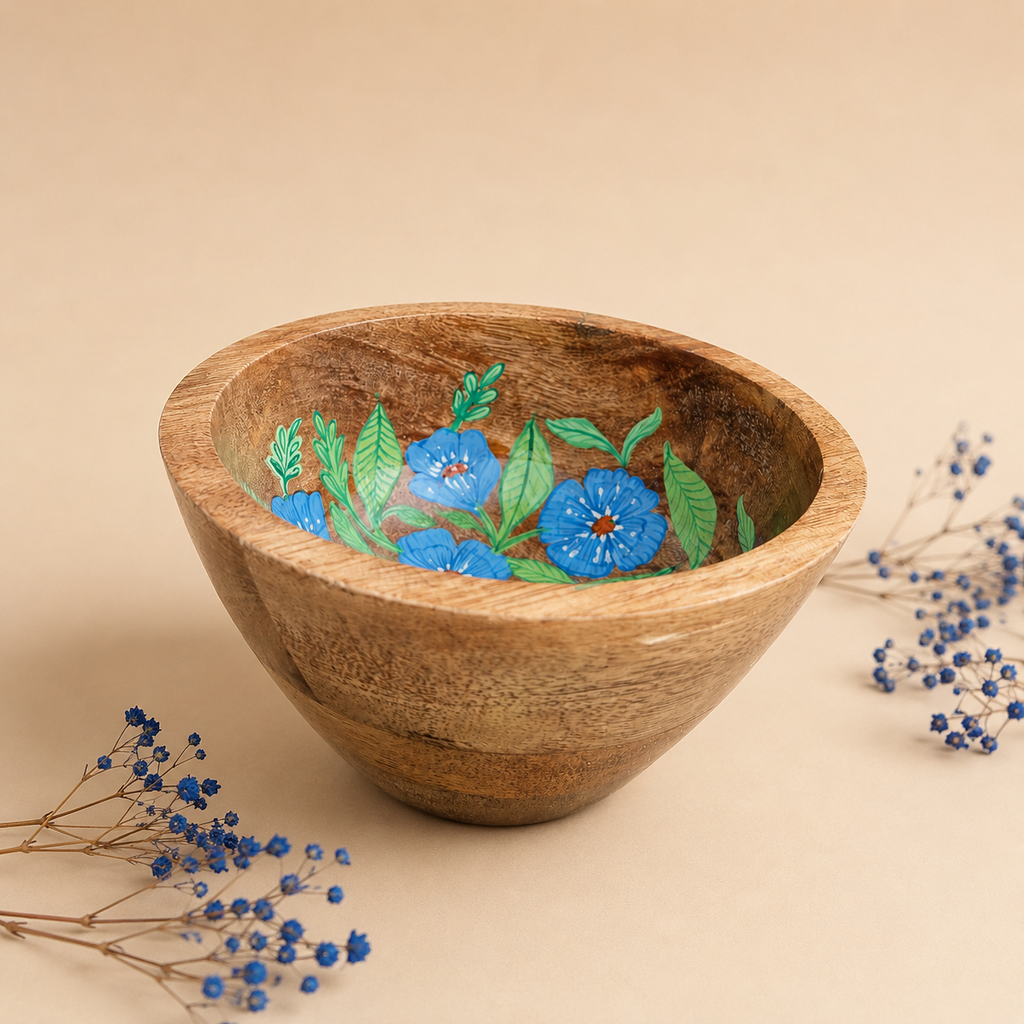 ZARQA HANDPAINTED BOWL