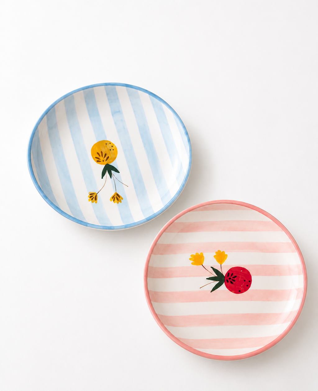 Orchard Delight Plates ( Set of 2) | Ceramic