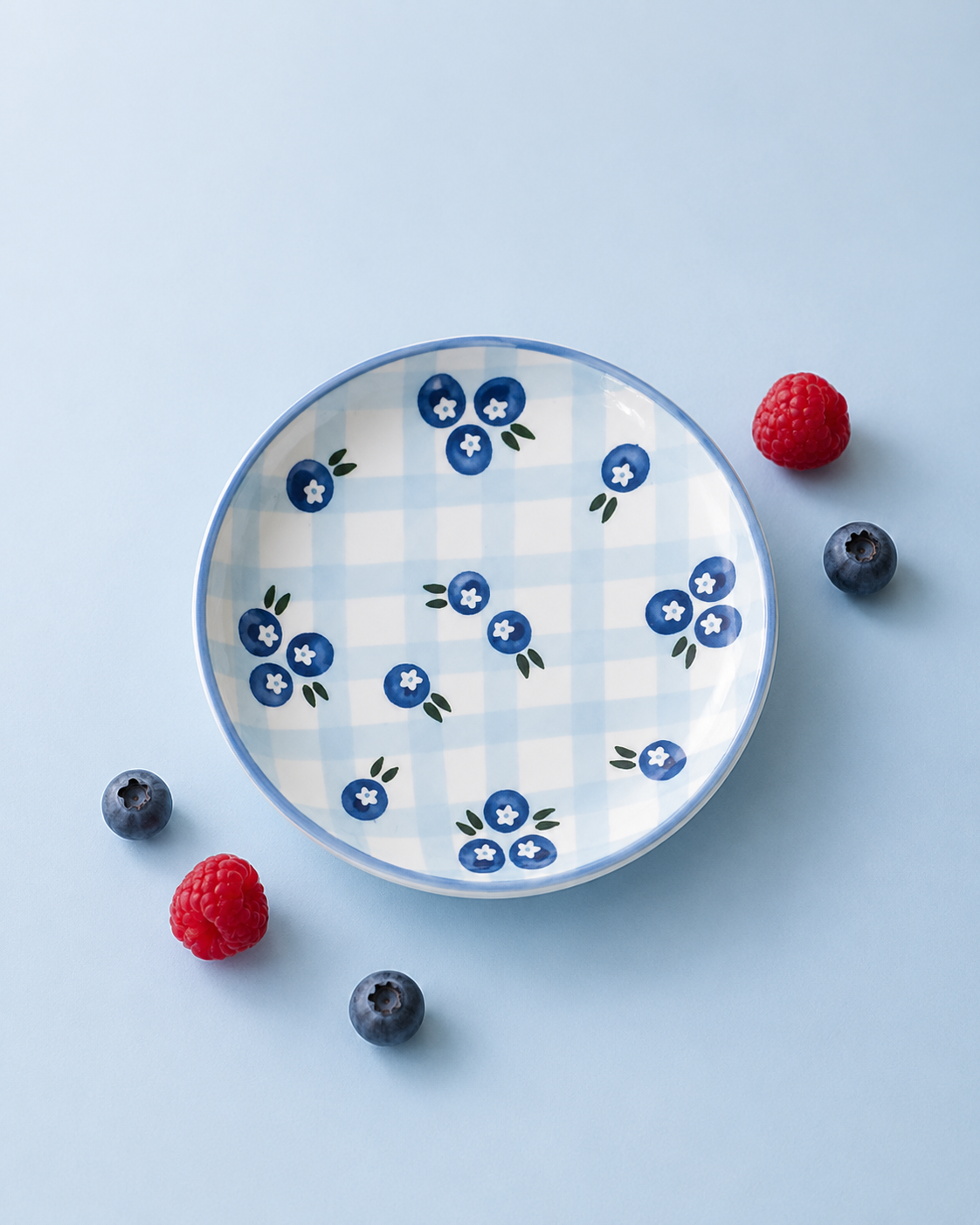 Berry Blossom Plates ( Set of 2) | Ceramic