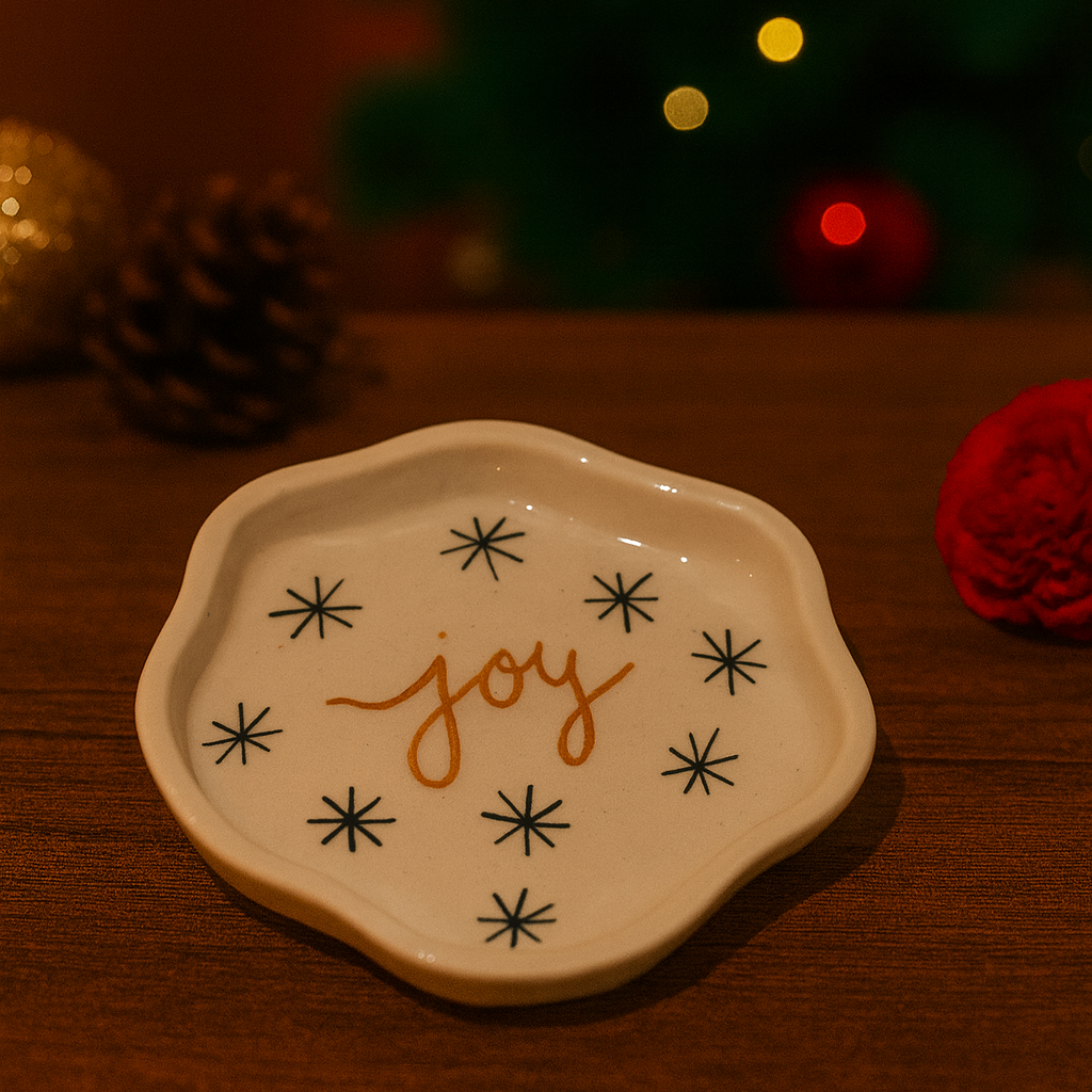Jingle Cookie Plates | Ceramic