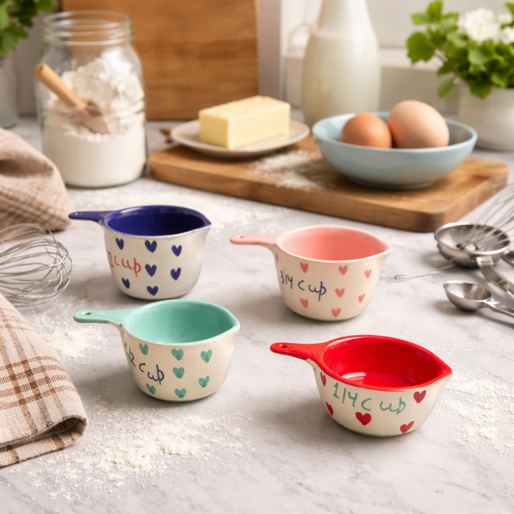 Lil Hearts Measuring Cup Set of 4