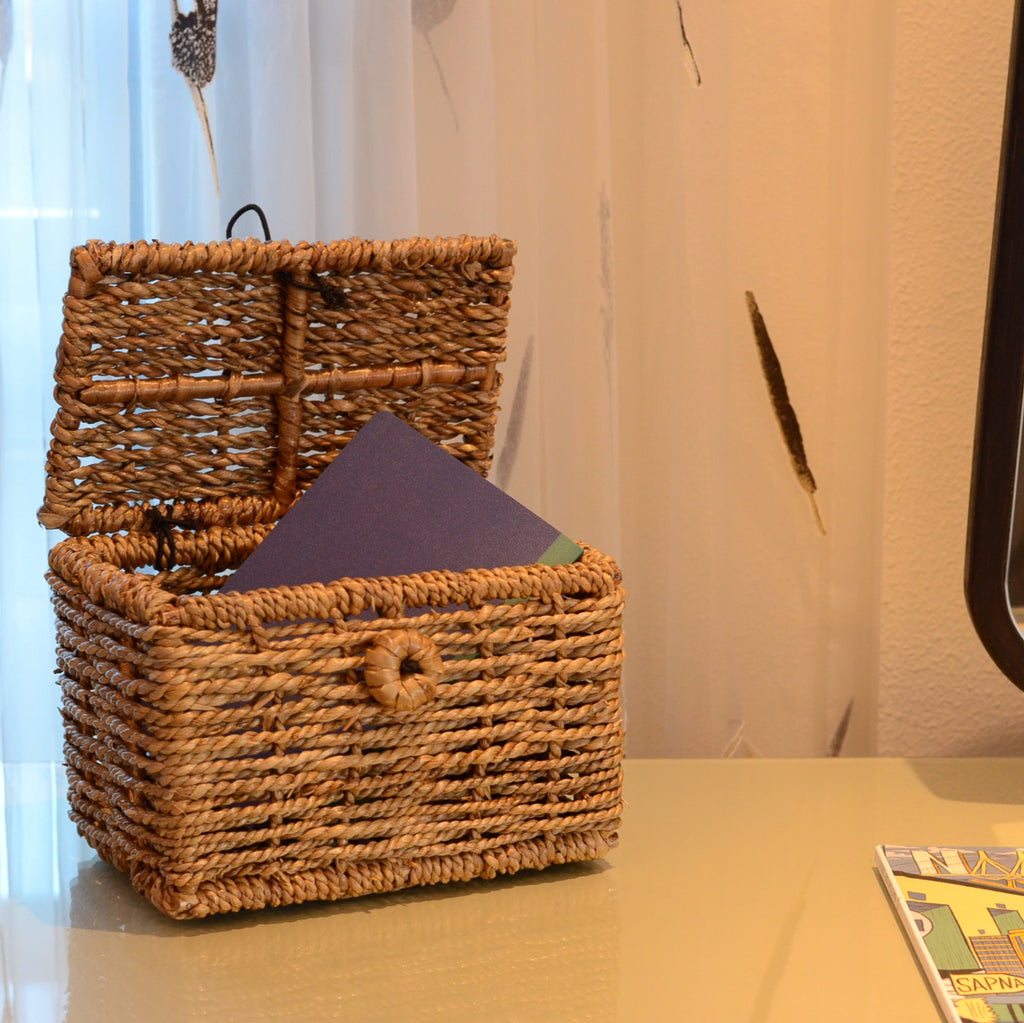 RATTAN BABY TRUNK BOX (SET OF 1)