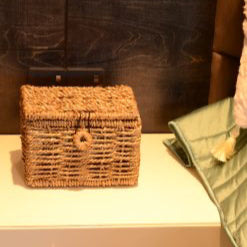 RATTAN BABY TRUNK BOX (SET OF 1)