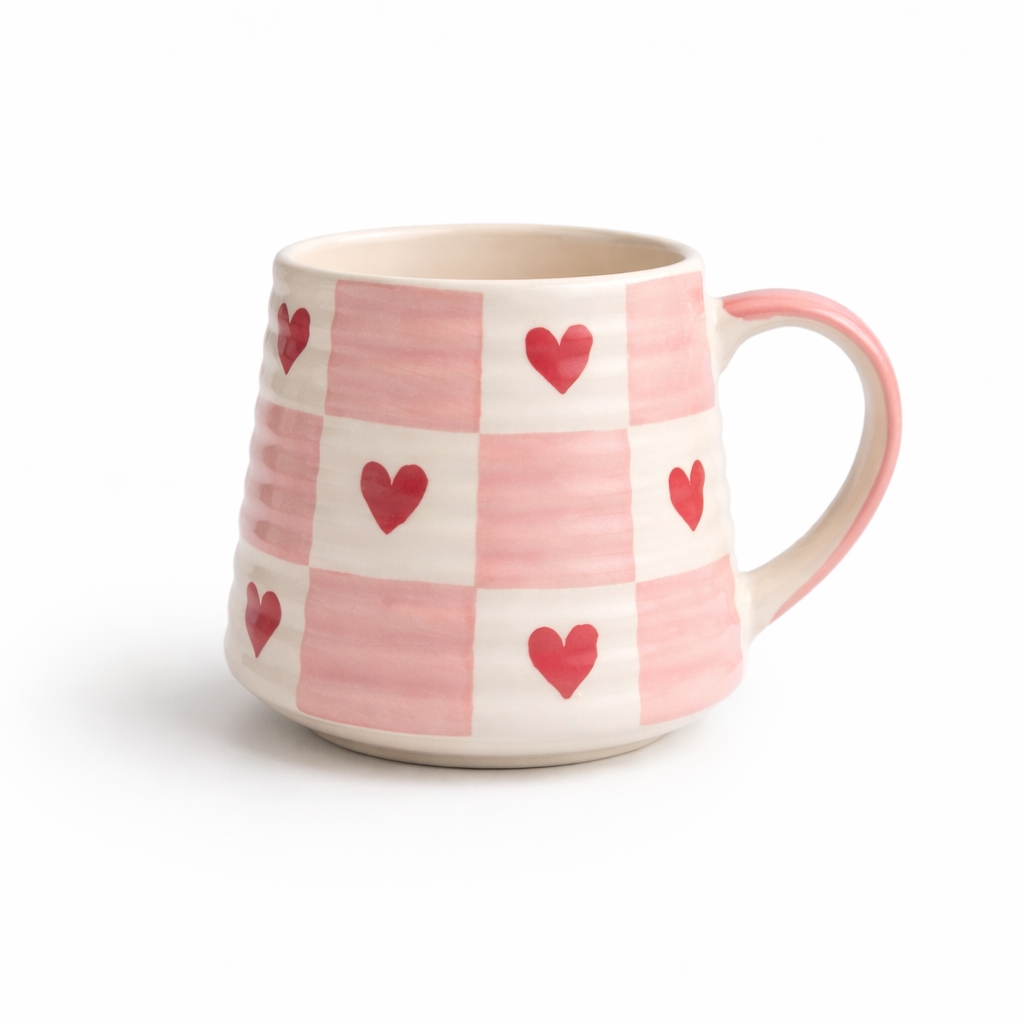 BLOOM HEARTS COFFEE CUP (Set of 1) | Perfect gifting option