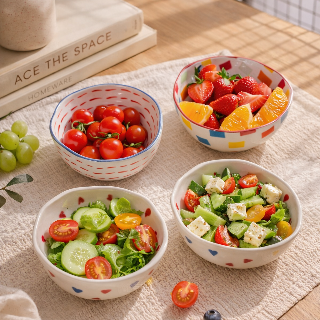THE ESSENTIAL Breakfast/Snack Bowls (set of 4)