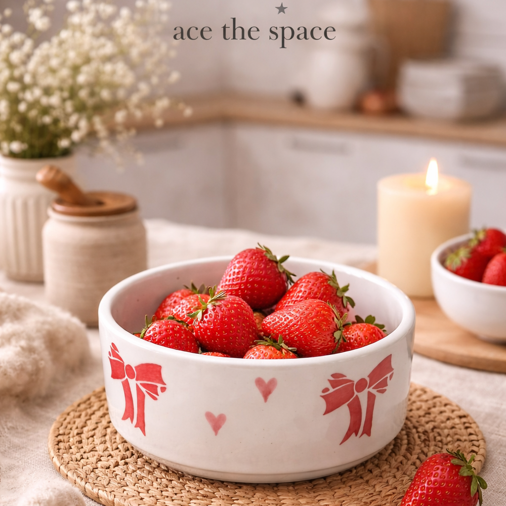 Bow Breakfast/Snack Bowls (set of 2)