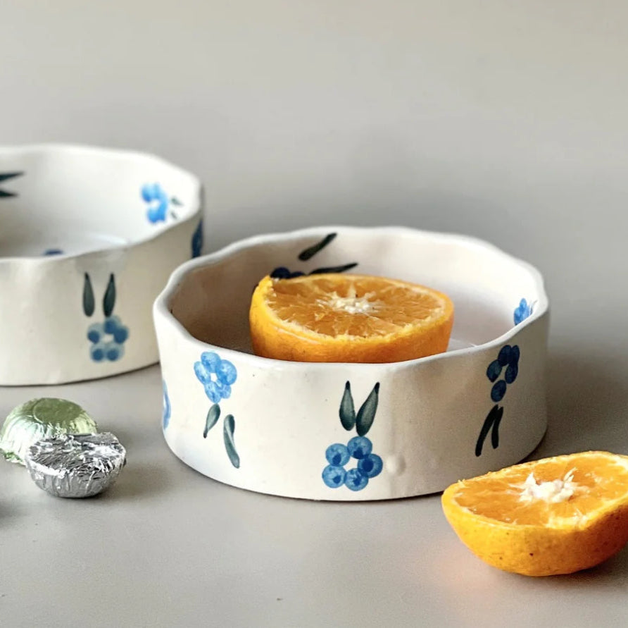 Lily Snack Bowl (Set of 2) | Ceramic