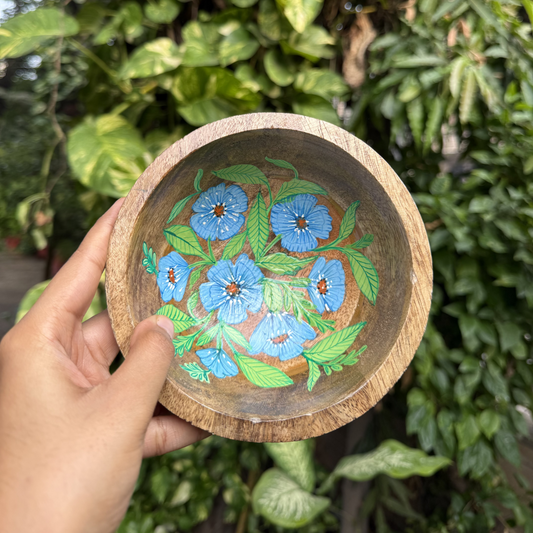 ZARQA HANDPAINTED BOWL