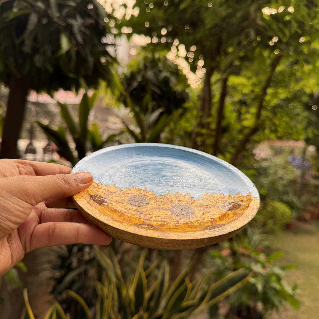 VAN GOGH HAND-PAINTED MULTI USE TRAY