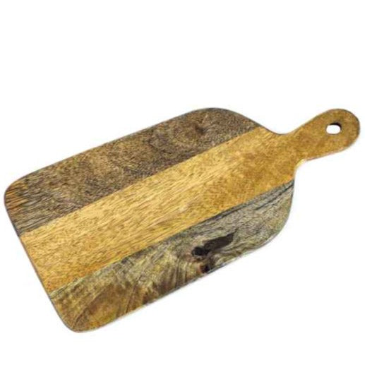 MANGO WOOD SERVING BOARD WITH HANDLE