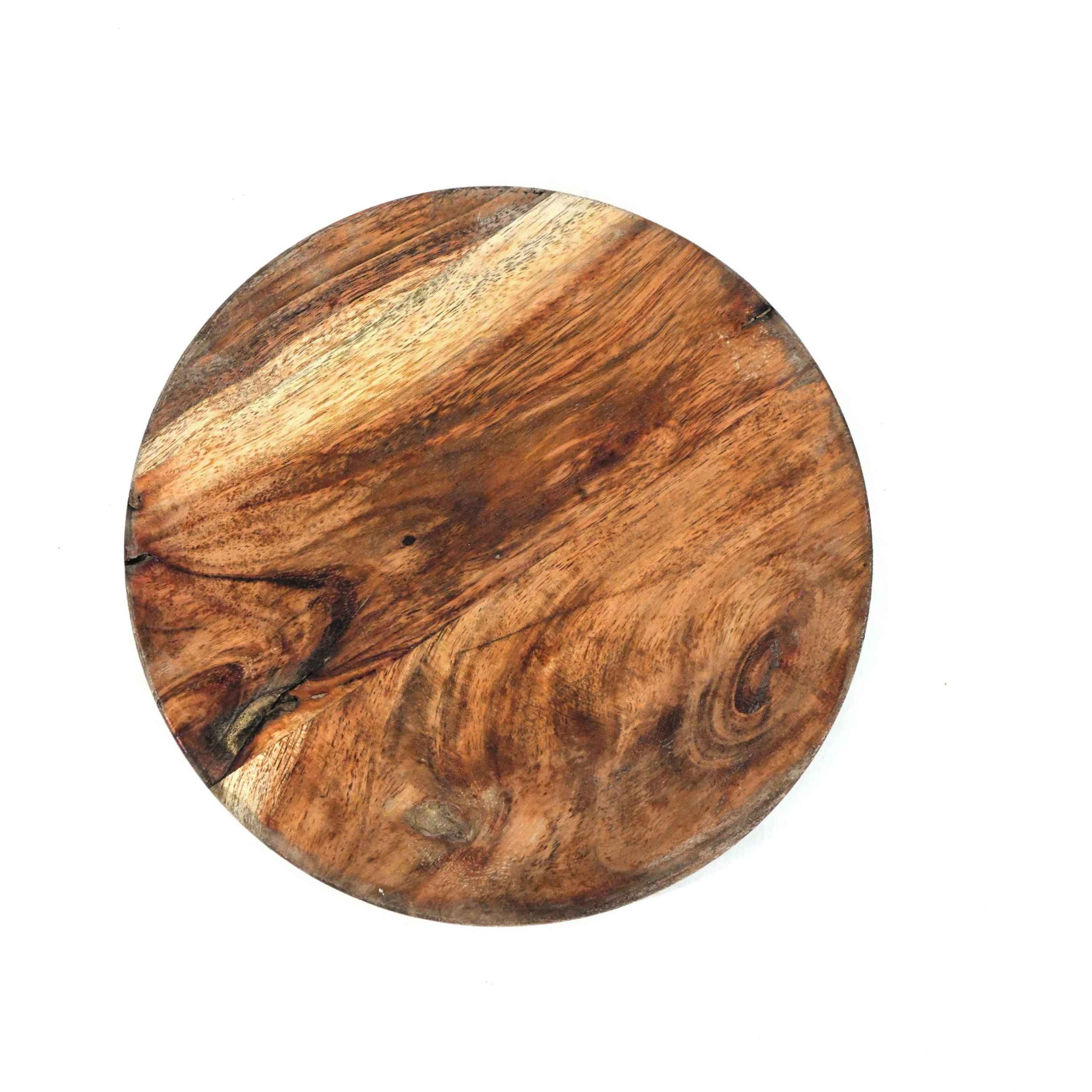MANGO WOOD SNACK PLATE