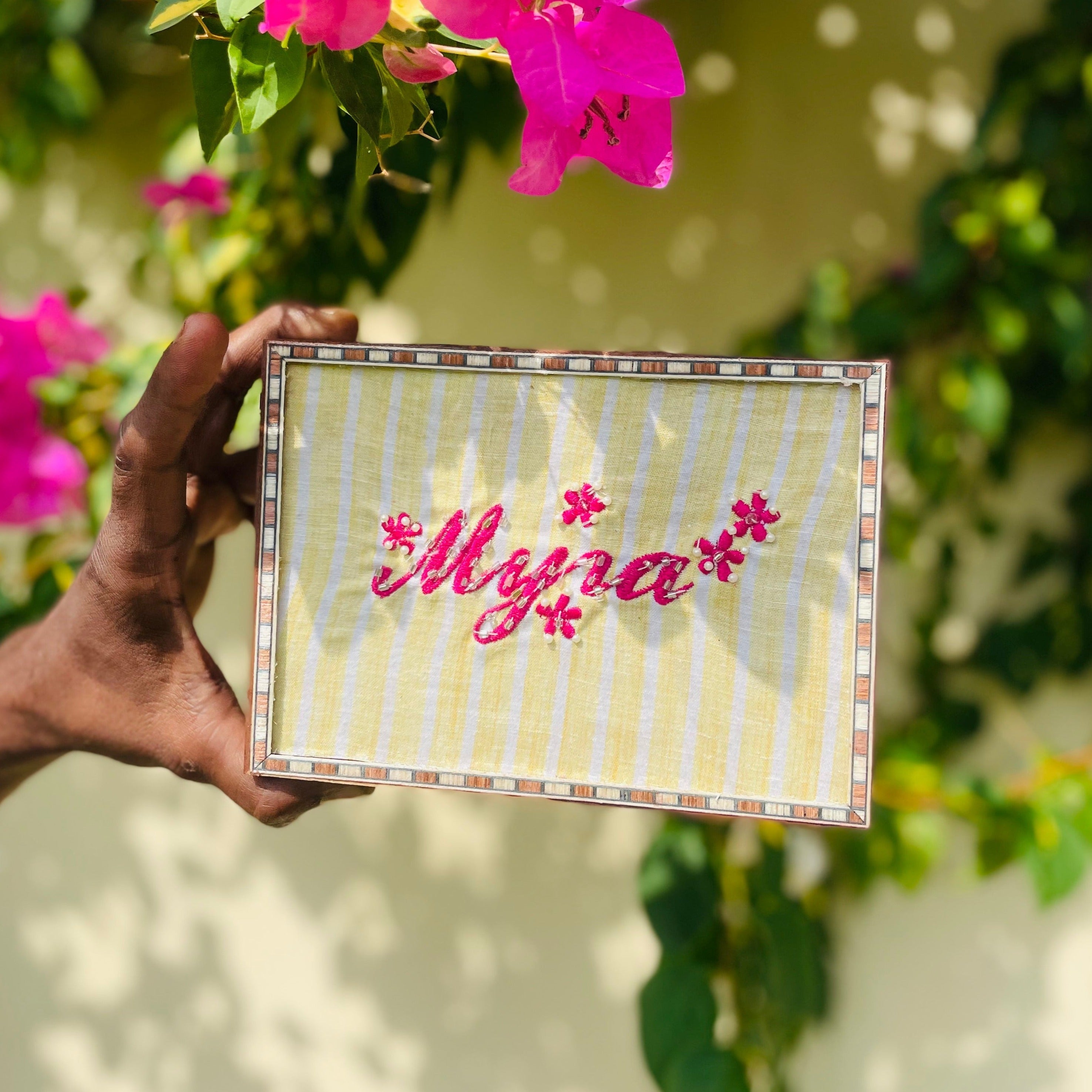 "PERSONALISED NAME" TRINKET BOX