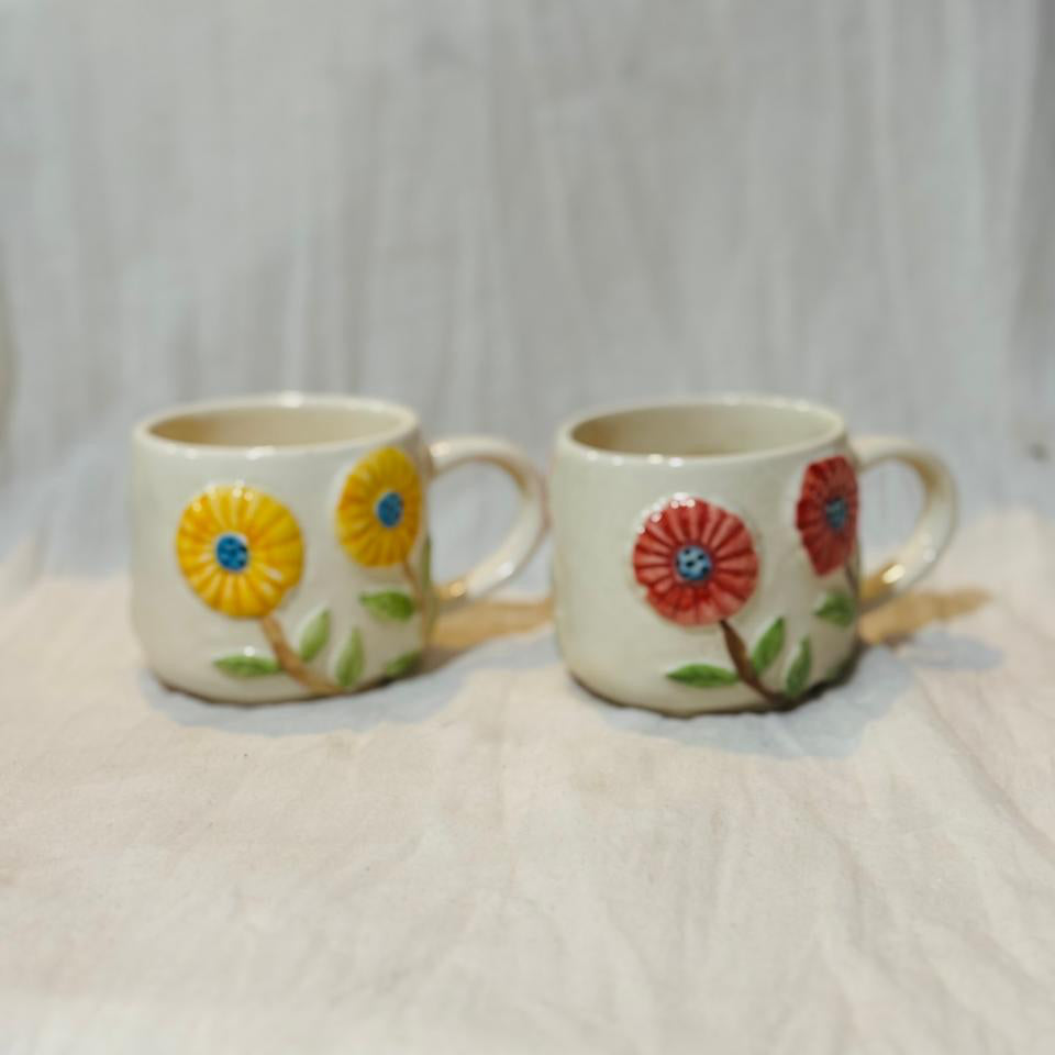 Sunflower Cup Set (set of 1)| Pinterest Inspired Design