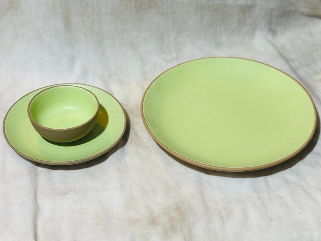 Ceramic Plate Set of 3 | Ceramic