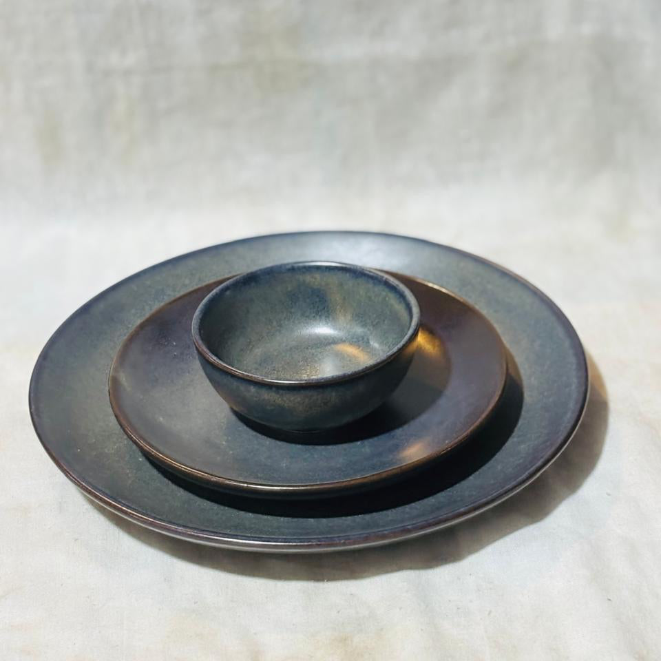 Ceramic Plate Set of 3 | Ceramic
