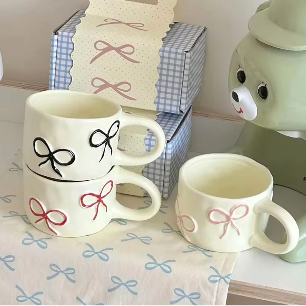 Bow Coffee Cup | Pinterest Inspired Design