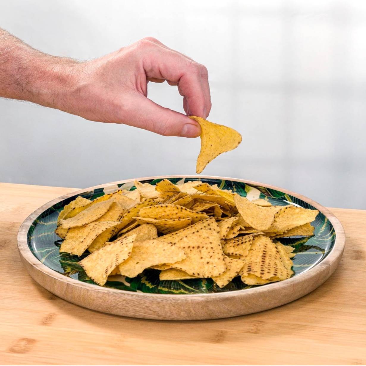 PALM LEAF SNACK PLATTER