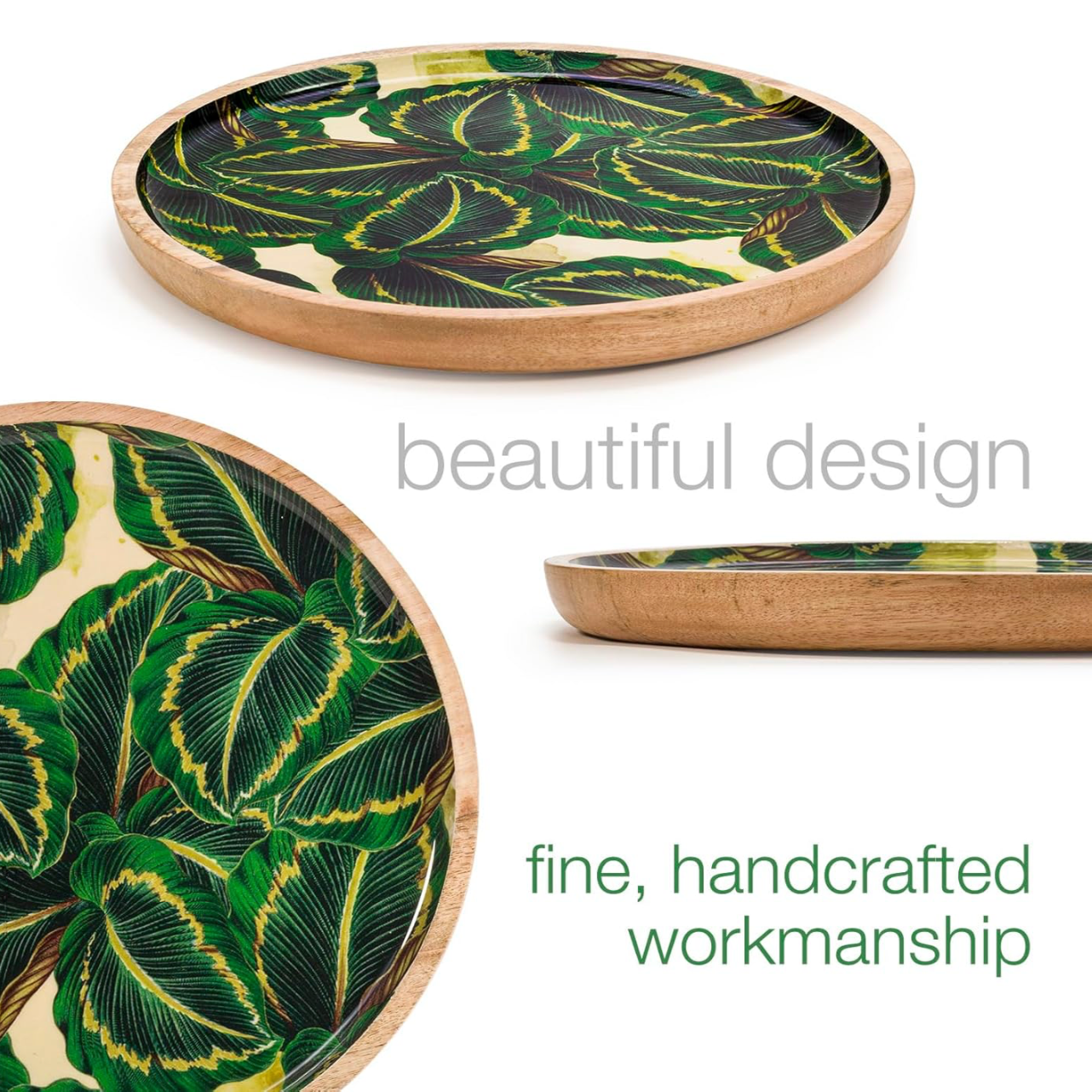 PALM LEAF SNACK PLATTER