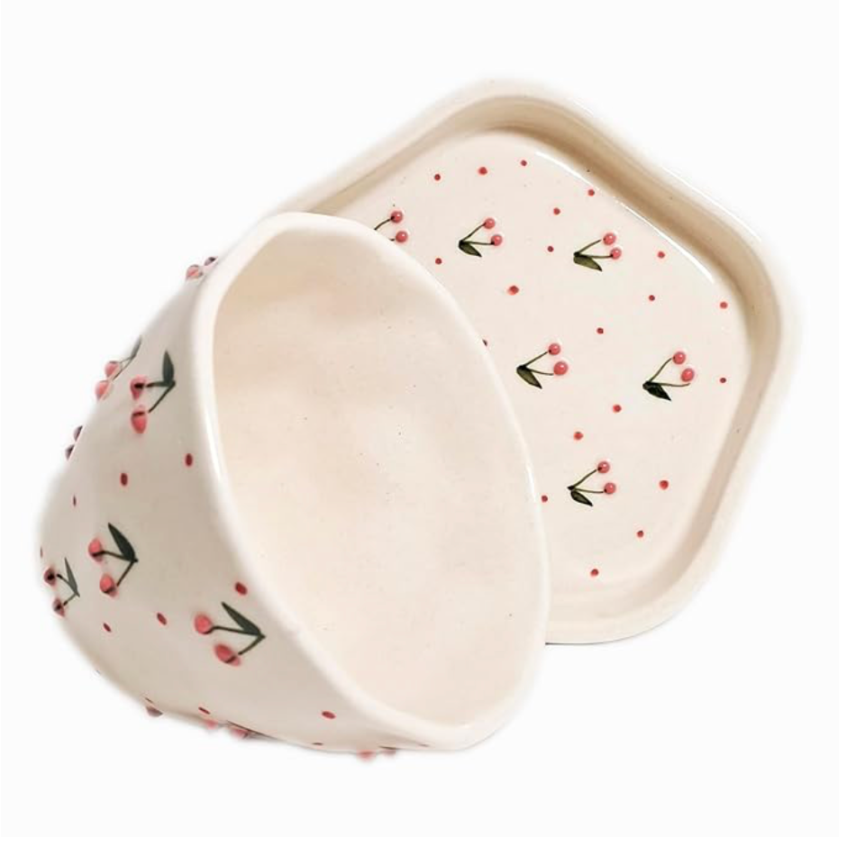 Cherry Embossed Cup ( Set of Cup and Saucer) | Pinterest Inspired Design