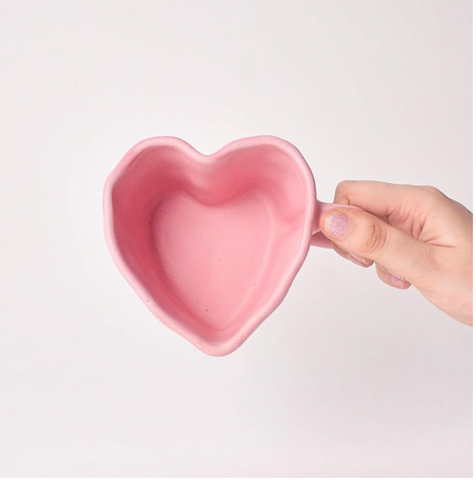 Pink Heart Cup ( Set of 2) | Pinterest Inspired Design