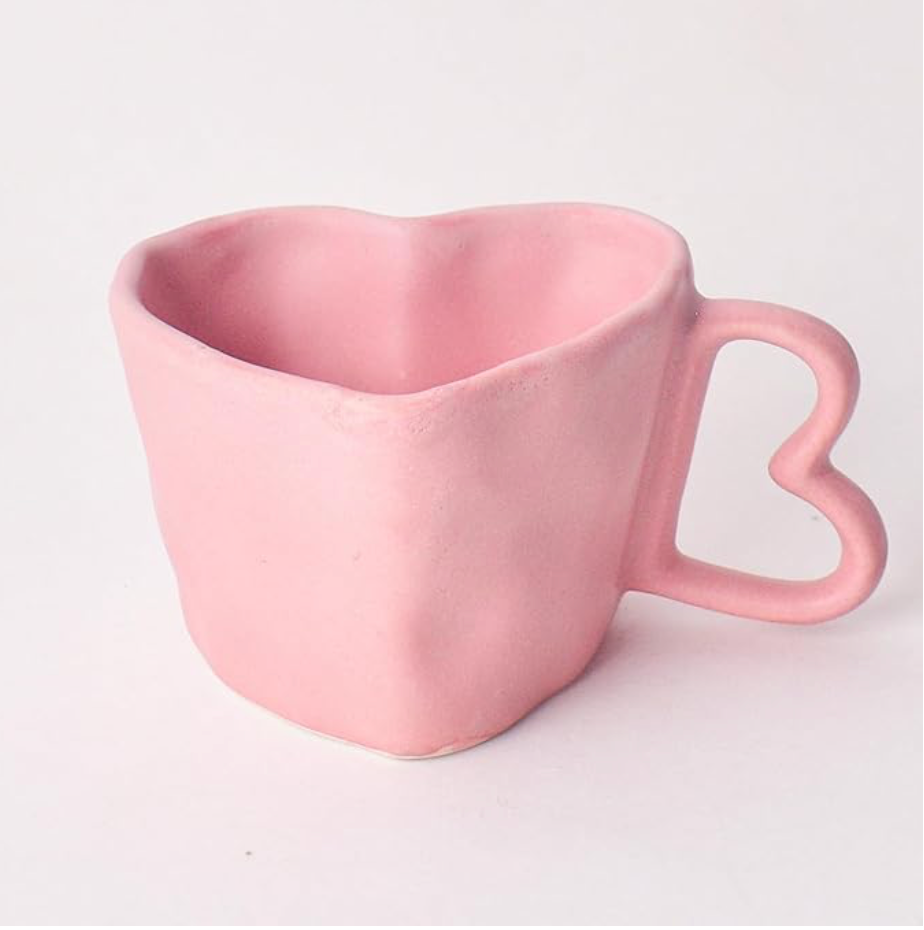 Pink Heart Cup ( Set of 2) | Pinterest Inspired Design