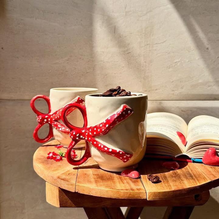 Bow Handle Cup (Set of 2) | Pinterest Inspired Design