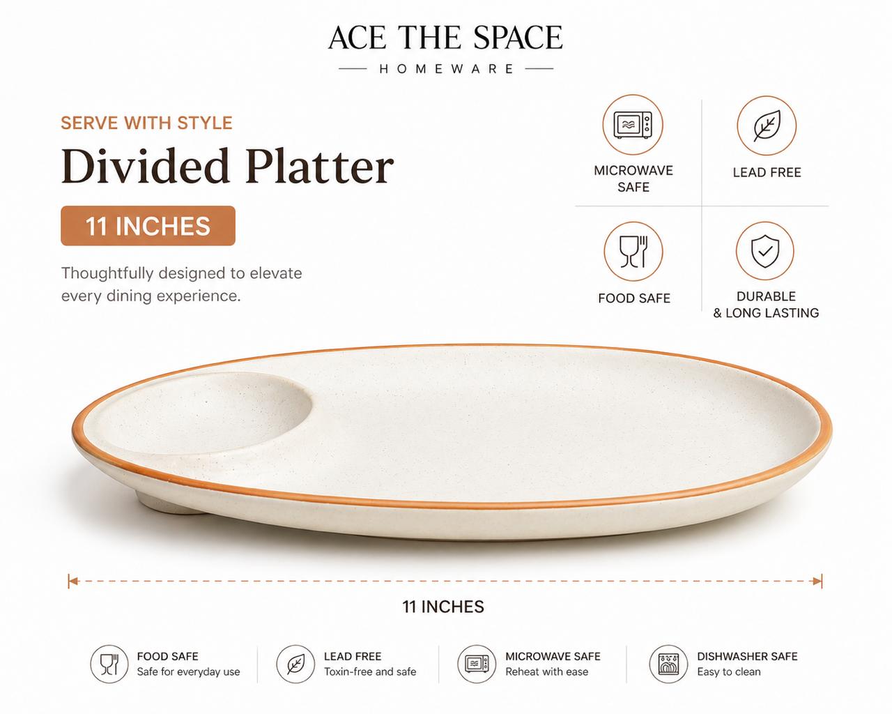 Artisanal Side Platter (set of 1)