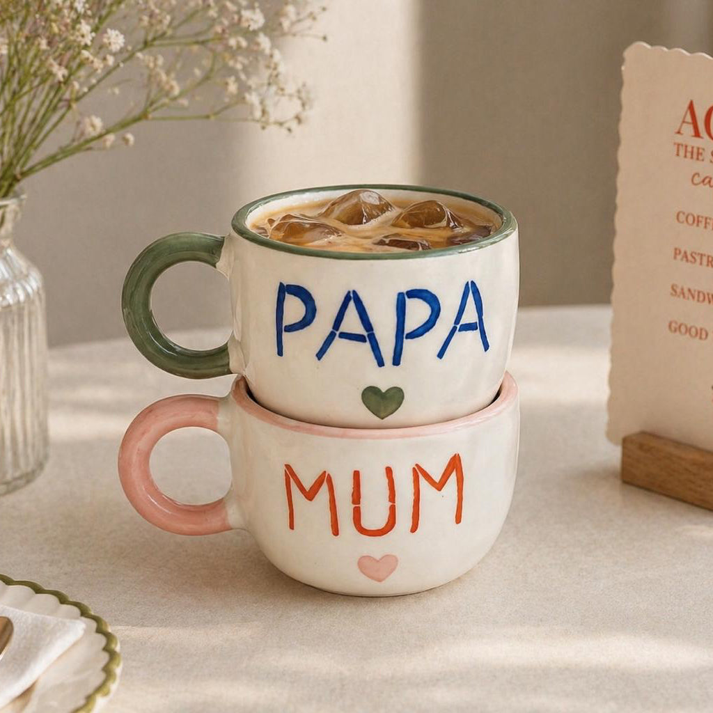 MUM- PAPA COFFEE CUP (Set of 1) | Perfect gifting option