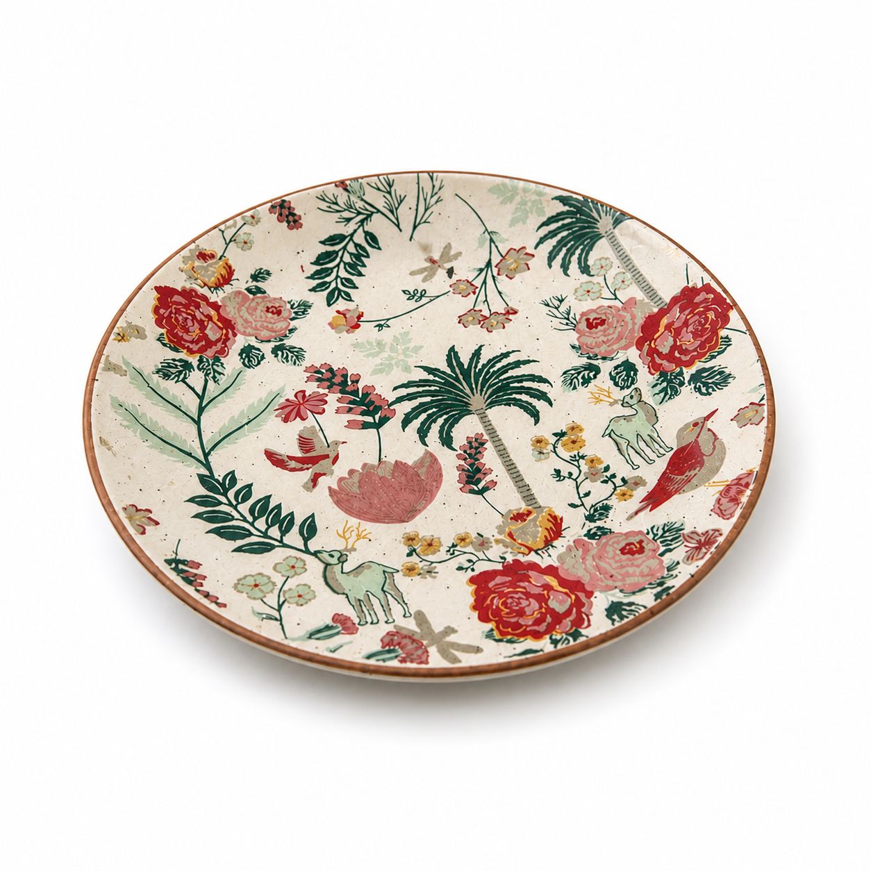 Flore Tropica Dinner Plate | Ceramic