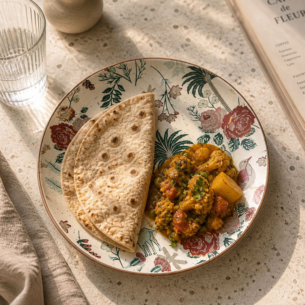 Flore Tropica Dinner Plate | Ceramic