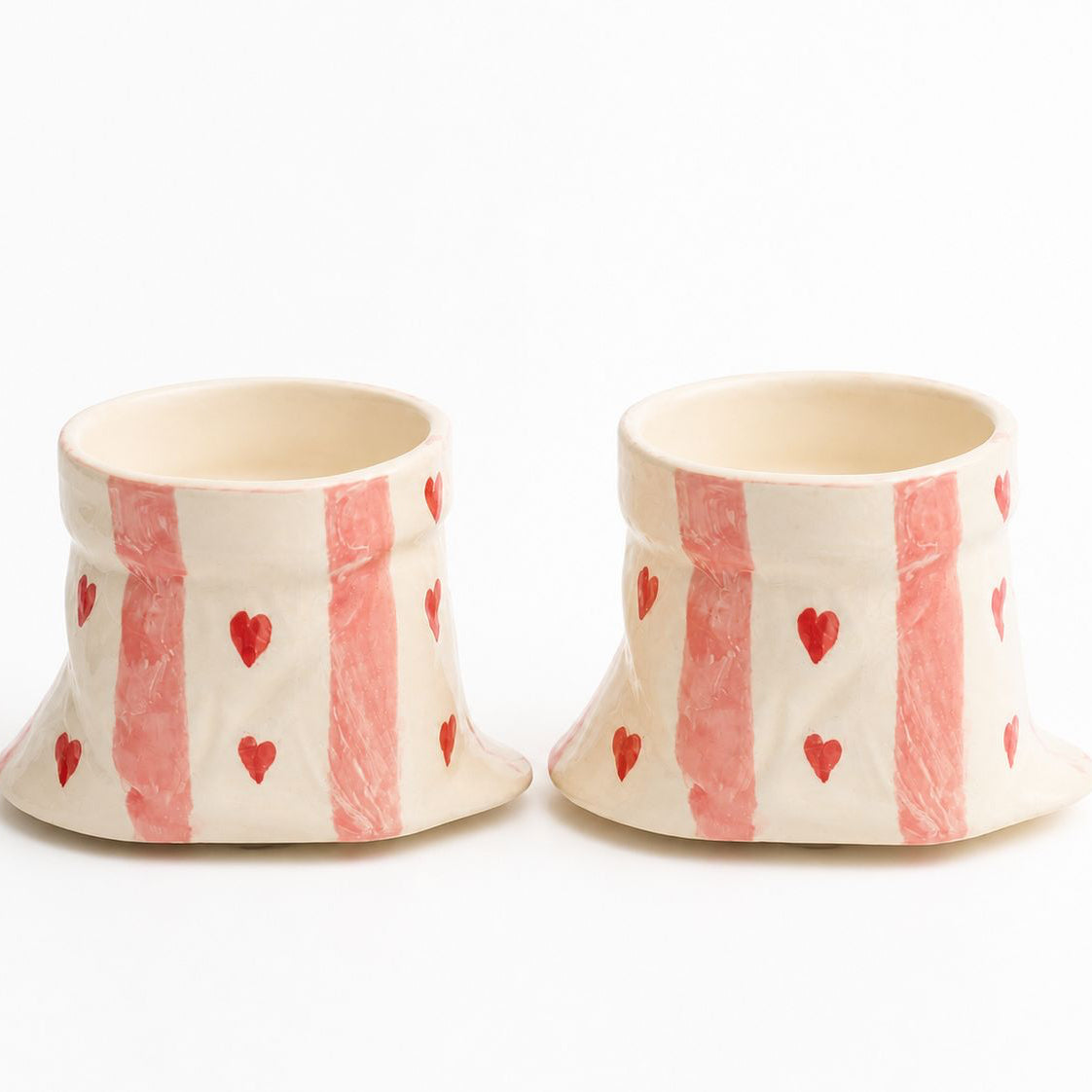 HEART POUCH COFFEE CUP (Set of 2) | Perfect gifting option