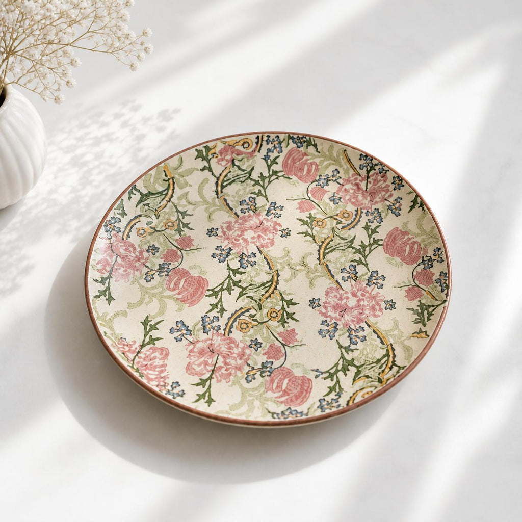 Pink Petal Isle Dinner Plate | Ceramic