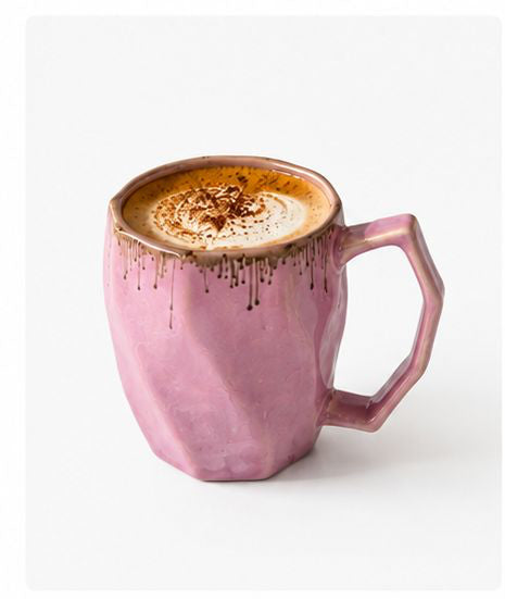 TEXTURED CERAMIC LONG COFFEE CUP (Set of 1) | Perfect gifting option