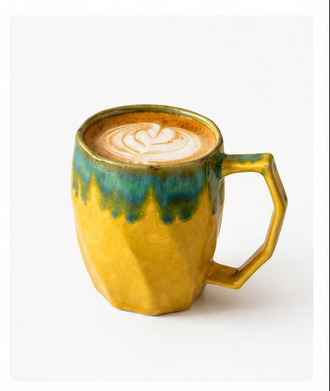 TEXTURED CERAMIC LONG COFFEE CUP (Set of 1) | Perfect gifting option