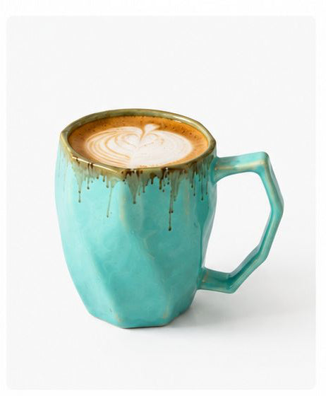 TEXTURED CERAMIC LONG COFFEE CUP (Set of 1) | Perfect gifting option