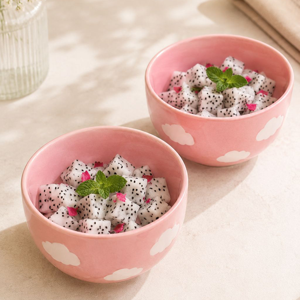 On The Clouds Breakfast/Snack Bowls (set of 2)