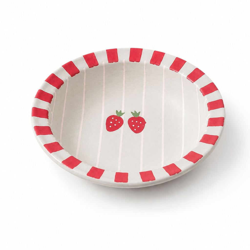 Twirl & Taste Pasta Plate  (Set of 1 )| Ceramic