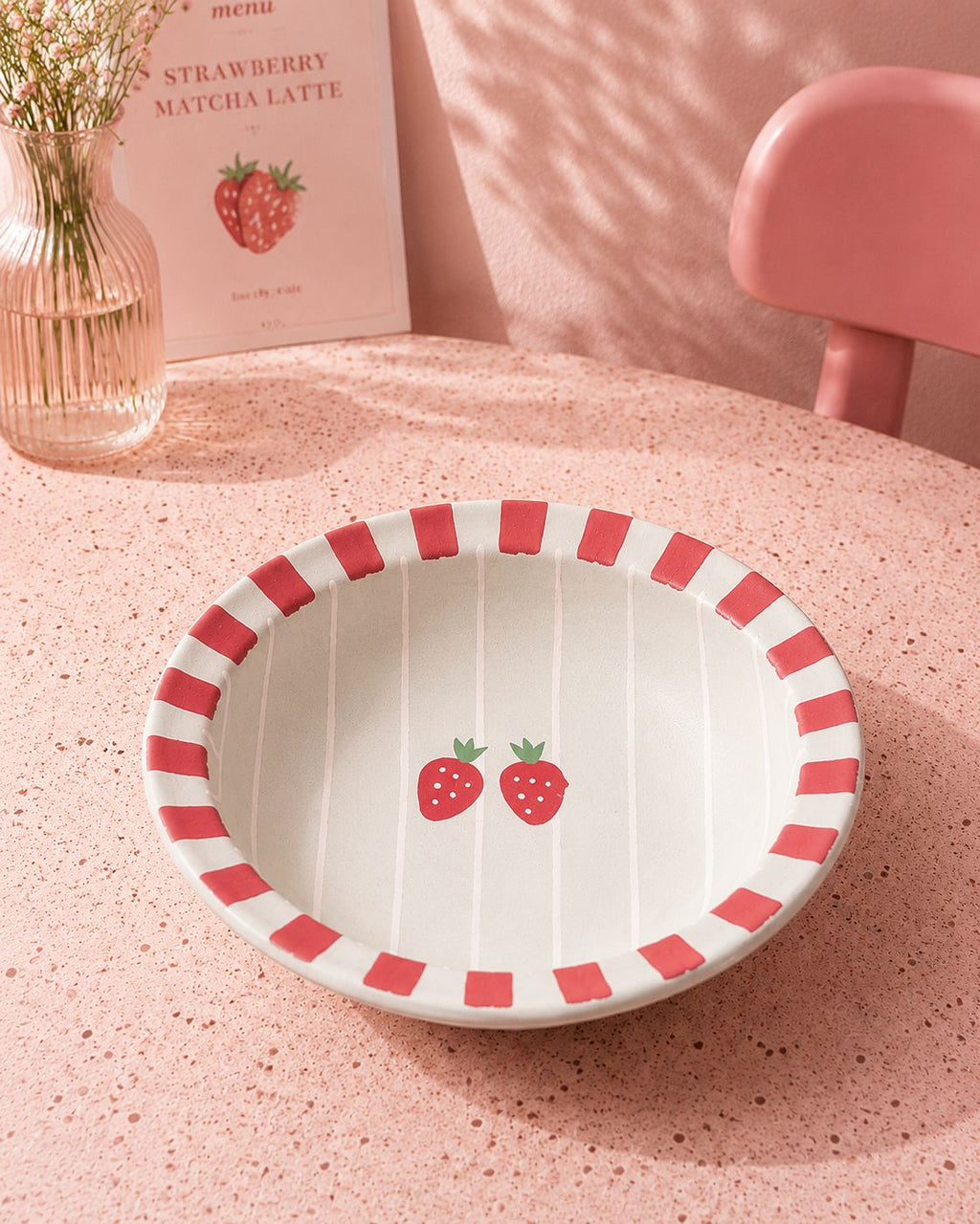 Twirl & Taste Pasta Plate  (Set of 1 )| Ceramic