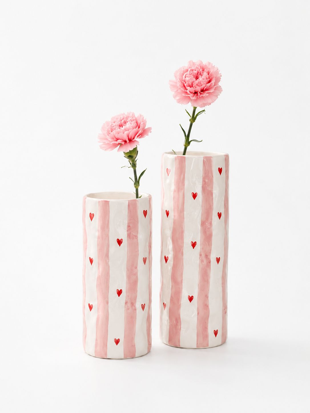 Blossom Grace Long Ceramic Vase | Perfect gifting option