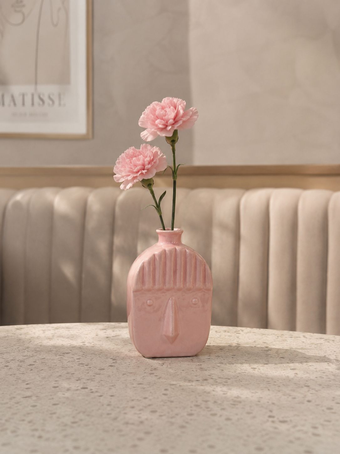 Élan Face Ceramic Vase | Perfect gifting option