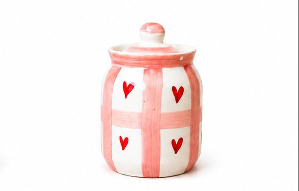 Ceramic Jar Set with  lid ( Set of 2) | Pinterest Inspired Design